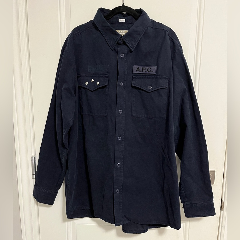 NWT - A.P.C. x Jean Touitou Men’s Surchemise Mainline Jacket - Size XXL